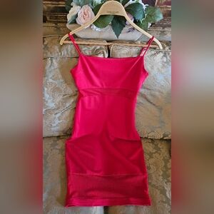 NWOT Lulus Red Sleeveless Mini Cocktail Dress